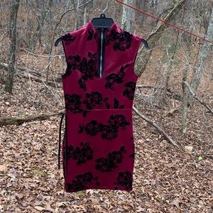 Red and Black Trixxi Dress